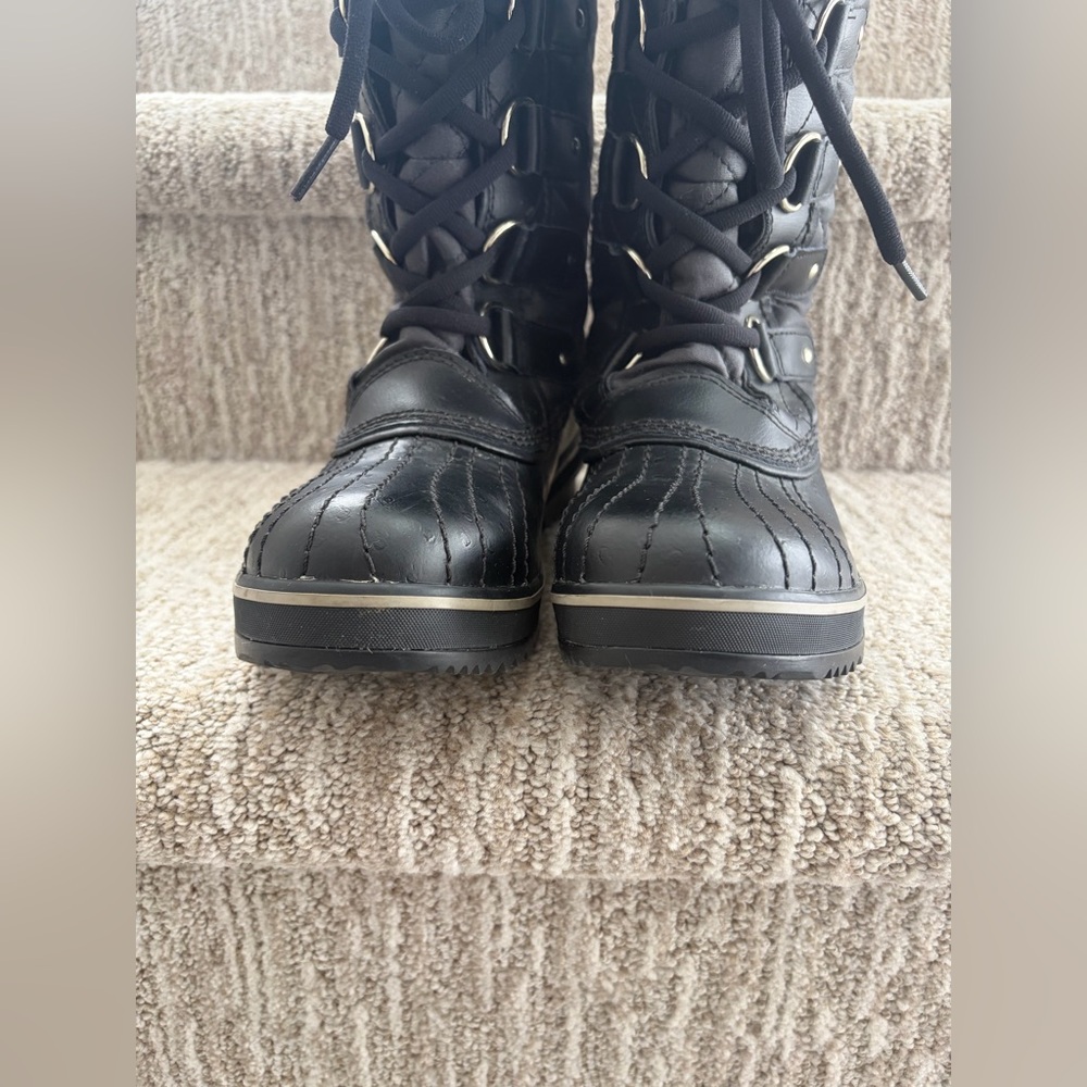 Sorel Tofino Waterproof Snow Boots- Winter Shoes Women's Size 7 Black Outdoor - Picture 8 of 11